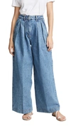 ACNE STUDIOS PAKITA BLUE TROUSERS