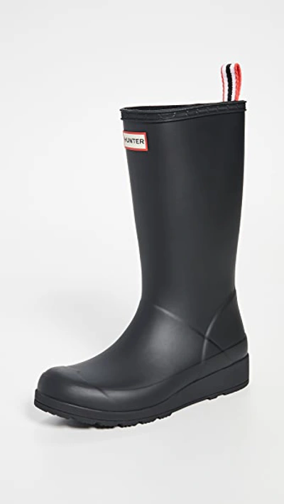 HUNTER ORIGINAL PLAY TALL BOOTS BLACK,HUNTS20516