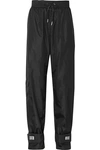 OFF-WHITE APPLIQUÉD SHELL TRACK trousers