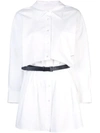 ALEXANDER WANG BELTED SHIRT DRESS