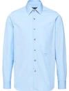 PRADA POPLIN TAILORED SHIRT