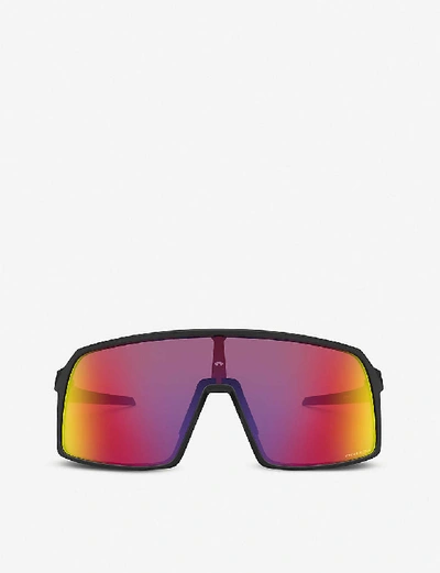 Oakley Sutro S Prizm Road Shield Mens Sunglasses Oo9462 946204 28 In Red