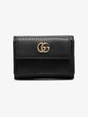 GUCCI GUCCI WOMENS BLACK MARMONT TEXTURED LEATHER WALLET,523277CAO0G14160261