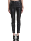 GIVENCHY PANTS IN BLACK LEATHER,10990942