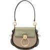 CHLOÉ GREEN SMALL TESS BAG