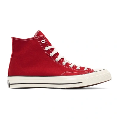 Converse Vintage Chuck 70 High Top Sneakers In Red,purple,white