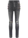 BEN TAVERNITI UNRAVEL PROJECT HIGH-WAISTED SKINNY JEANS