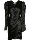 ALTUZARRA ANNETTE ASYMMETRIC DRAPED DRESS