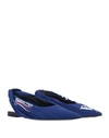 Balenciaga Ballet Flats In Blue