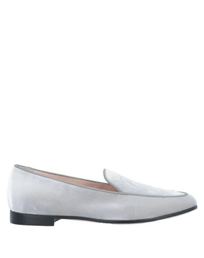 Giorgio Armani Loafers In Light Grey