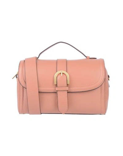 Coccinelle Handbag In Pastel Pink