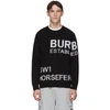 BURBERRY Black Lawton Sweater