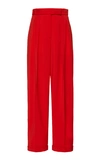 BOONTHESHOP COLLECTION PINTUCKED WOOL WIDE-LEG PANTS,S20 PA30 FA31