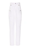 ISABEL MARANT KERRIS HIGH-RISE TAPERED JEANS,765288