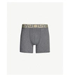 VERSACE ICONIC STRETCH-COTTON TRUNKS