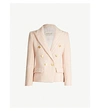 ALEXANDRE VAUTHIER DOUBLE-BREASTED WOOL-BLEND TWEED BLAZER