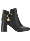 SEE BY CHLOÉ ANKLE BOOTS