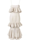 ACLER RUFFLED SPENCER DRESS