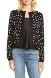 ALICE AND OLIVIA RUTHY EMBELLISHED CARDIGAN,CC906S04729