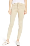 Ag Farrah High Waist Ankle Skinny Jeans In Brick Dust