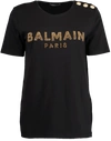 BALMAIN Embroidered Logo T-Shirt