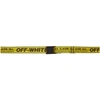 Off-white Yellow & Black Mini Industrial Belt