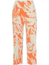 ISSEY MIYAKE PRINTED PLEATED TROUSERS