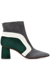CHIE MIHARA PANELLED ANKLE BOOTS