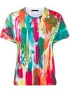 MR & MRS ITALY ABSTRACT PRINT T-SHIRT