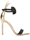 GIANVITO ROSSI BOW DETAIL SANDALS