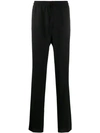 VERSACE ELASTICATED WAIST LOOSE FIT TROUSERS