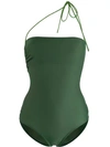 JACQUEMUS JACQUEMUS TIE FASTENED ONE PIECE - GREEN