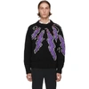 PRADA BLACK HAND-KNIT RUNWAY SWEATER