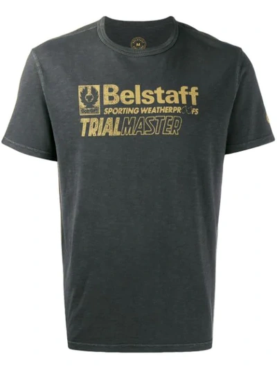 Belstaff Trialmaster Print T-shirt In Black