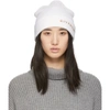 GIVENCHY GIVENCHY OFF-WHITE EMBROIDERED LOGO BEANIE