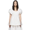 CECILIE BAHNSEN CECILIE BAHNSEN WHITE PUFF SLEEVE ANGIE BLOUSE