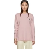 Loewe Anagram Logo Wool Sweater In Pink