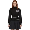 OFF-WHITE OFF-WHITE BLACK CHEERLEADER TURTLENECK