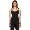 Skin Raisa Sleeveless Pima Cotton T-shirt In Black