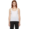 Skin Aurora Pima-cotton Jersey Tank Top In Off White
