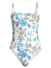 VILEBREQUIN Facette Watercolor Printed One-Piece Swimsuit