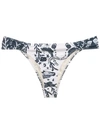 MARTHA MEDEIROS PRINTED BIKINI BOTTOMS