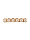 OSCAR DE LA RENTA PEARL-EMBELLISHED HAIR CLIP