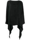 ALBERTA FERRETTI CURVED OVERSIZED TOP