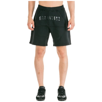 Dsquared2 Men's Shorts Bermuda In Black