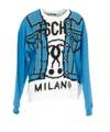 MOSCHINO MOSCHINO PIXEL CAPSULE LOGO SWEATSHIRT