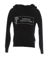 VERSACE VERSACE COLLECTION LOGO HOODIE