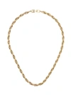GIVENCHY GIVENCHY PRE-OWNED TWISTED CHAIN NECKLACE - GOLD