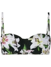 DOLCE & GABBANA LILY BALCONETTE BIKINI TOP