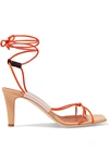 MALONE SOULIERS ROKSANDA CAMILA 70 LEATHER SANDALS